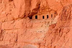 Strata Prints: The Graineries at Nankoweep, Grand Canyon National Park, Arizona, USA