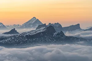 Gran Cir, Gardena Pass, Dolomites, Bolzano district, South Tyrol, Italy, Europe