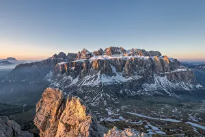 Gran Cir, Gardena Pass, Dolomites, Bolzano district, South Tyrol, Italy, Europe
