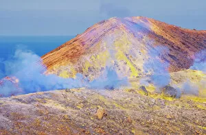 Images Dated 25th May 2021: Gran Gratere, Vulcano Island, Aeolian Islands, Sicily, Italy