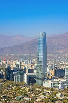 Images Dated 26th May 2022: Gran Torre Santiago, Santiago Province, Santiago Metropolitan Region, Chile