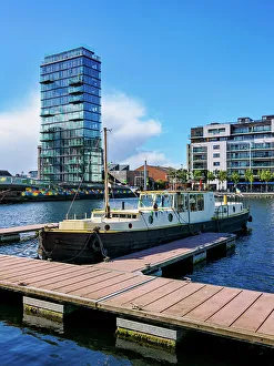 Wharf Prints: Grand Canal Dock, Dublin, Ireland