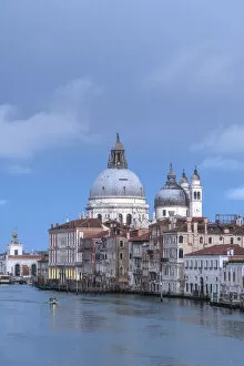 Accademia Bridge Gallery: Grand Canal and Santa Maria della Salute, Venice, Italy