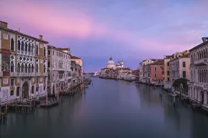 Images Dated 11th June 2021: Grand Canal and Santa Maria della Salute, Venice, Italy