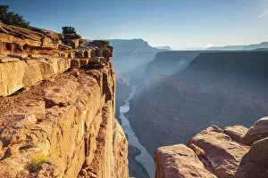 Images Dated 16th April 2021: The Grand Canyon and Colorado River from Torroweap, Grand Canyon North Rim