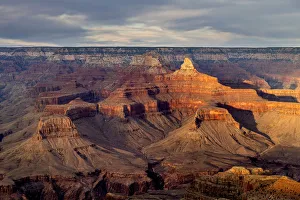 Grand Canyon at sunset, Yavapai Point, Grand Canyon National Park, Arizona, USA