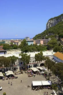 Images Dated 31st July 2014: Grand Casemates Square, Gibraltar, Cadiz Province