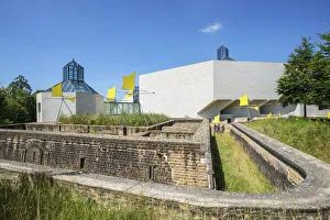 Euro City Prints: Grand Duke Jean Museum of Modern Art, Luxembourg