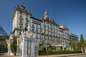 Images Dated 18th May 2015: Grand Hotel Des Iles Borromees, Stresa, Lake Maggiore, Piedmont, Italy