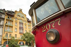 Grand Hotel Europa, Wenceslas Square, Prague, Czech Republic