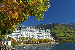 Grand Hotel at Lake Zell am See, Pinzgau, Salzburger Land, Austria