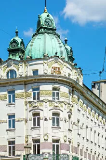 Images Dated 9th August 2022: Grand Hotel Union, Miklosiceva cesta street, Ljubljana, Slovenia