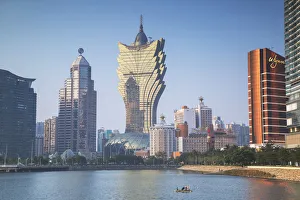 Grand Lisboa and Wynn Hotel and Casino, Macau, China