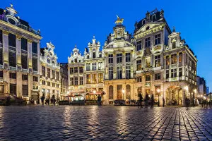 City Center Collection: Grand Place, Brussels, Belgium