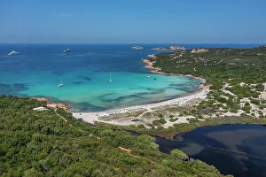 Images Dated 16th August 2023: Grande Pevero beach Porto Cervo, Arzachena, Costa Smeralda, Sardinia, Italy