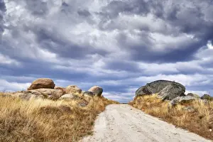 Rocky Mountain Prints: The granitic high plateau above the Douro river cliffs that make the border with Spain