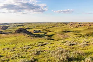 Saskatchewan Prints: Grasslands National Park East Block, Saskatchewan, Canada, North America