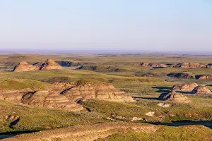 East Block Prints: Grasslands National Park East Block, Saskatchewan, Canada, North America