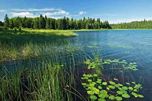 Grayling Lake, Riding Mountain National Park, Manitoba, Canada