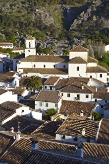 The White Villages Prints: Grazalema, Cadiz Province, Andalusia, Spain