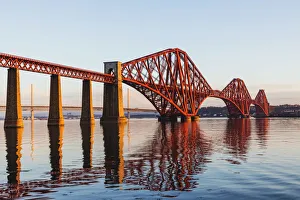 Great Britain, Scotland, Edinburgh, South Queensferry, The Forth Bridge