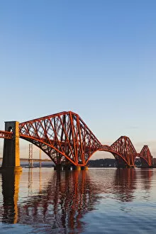 Images Dated 20th June 2018: Great Britain, Scotland, Edinburgh, South Queensferry, The Forth Bridge