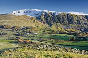 Horizontally Prints: Great Dodd above St. Johns in the Vale, Lake District National Park, Cumbria