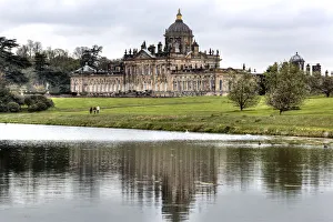 Images Dated 6th November 2012: Great lake, Castle Howard, North Yorkshire, England, UK