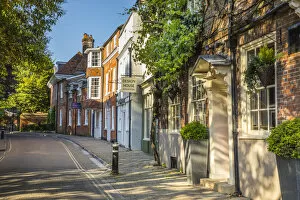 Images Dated 25th June 2020: Great Minster Street, Winchester, Hampshire, England, UK
