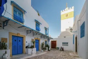 Great Mosque Prints: Great Mosque, Hammamet, Tunisia