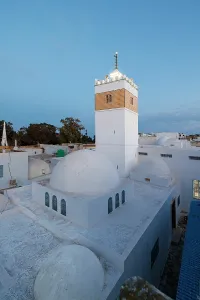 Tunisia Prints: Great Mosque, Hammamet, Tunisia