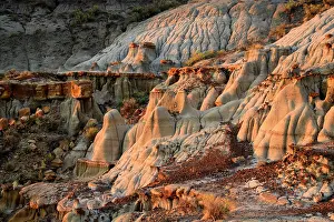 Great Plains Prints: Great Plains, Montana, Eastern, Glendive, Makoshika State Park, Badlands
