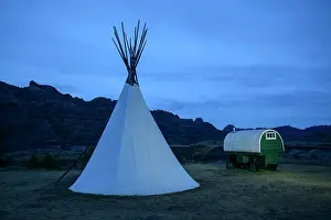 Blue Hour Prints: Great Plains, Montana, Eastern