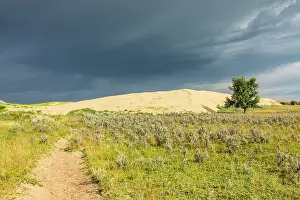 Saskatchewan Prints: Great Sand Hills, Saskatchewan, Canada, North America