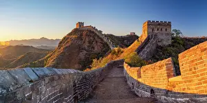 International Landmark Prints: The Great Wall of China at Jinshanling (UNESCO World Heritage Site), Hebei Province, China