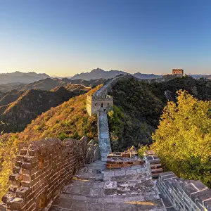 International Landmark Prints: The Great Wall of China at Jinshanling (UNESCO World Heritage Site), Hebei Province, China