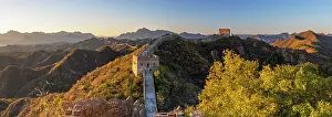 Watchtower Prints: The Great Wall of China at Jinshanling (UNESCO World Heritage Site), Hebei Province, China