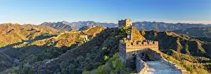 Watchtower Prints: The Great Wall of China at Jinshanling (UNESCO World Heritage Site), Hebei Province, China