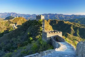 Defensive Prints: The Great Wall of China at Jinshanling (UNESCO World Heritage Site), Hebei Province, China