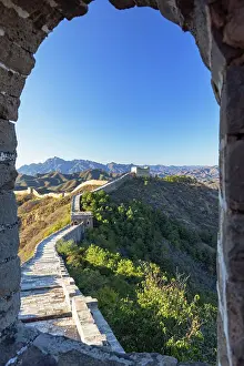 Defensive Prints: The Great Wall of China at Jinshanling (UNESCO World Heritage Site), Hebei Province, China