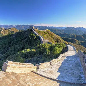 Defensive Prints: The Great Wall of China at Jinshanling (UNESCO World Heritage Site), Hebei Province, China