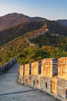 Watchtower Prints: The Great Wall of China at Mutianyu (UNESCO World Heritage Site), Beijing, China