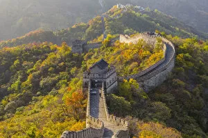 Images Dated 10th March 2014: The Great Wall at Mutianyu nr Beijing in Hebei Province, China