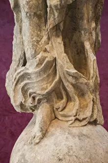 Greece, Athens, Roman Agora, statue of Nike