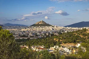 Greece, Attica, Athens, Greece, Attica, Athens, View of Central Athens towards Lykavittos
