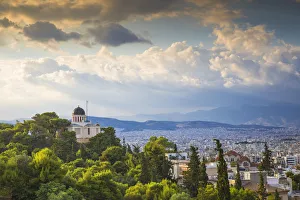 Greece, Attica, Athens, Philopappos Hill, Old National Observatory Greece, Attica, Athens, Philopappos Hill, Old National Observatory