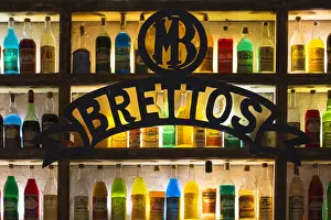 Distillery Prints: Greece, Attica, Athens, Plaka, Brettos Bar and distillery - oldest distillery in Greece