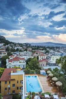Images Dated 28th July 2015: Greece, Attica, Athens, View of Plaka