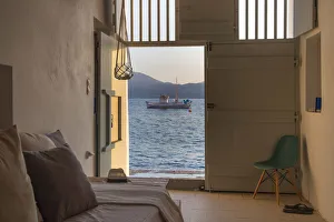 Greece, Cyclades Islands, Milos, Klima Village, former fishermen warehouse partly