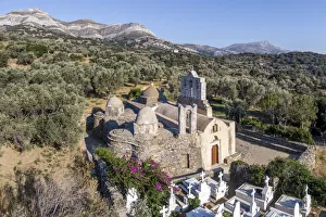 Greece, Cyclades Islands, Naxos, Panagia Drosani Church
